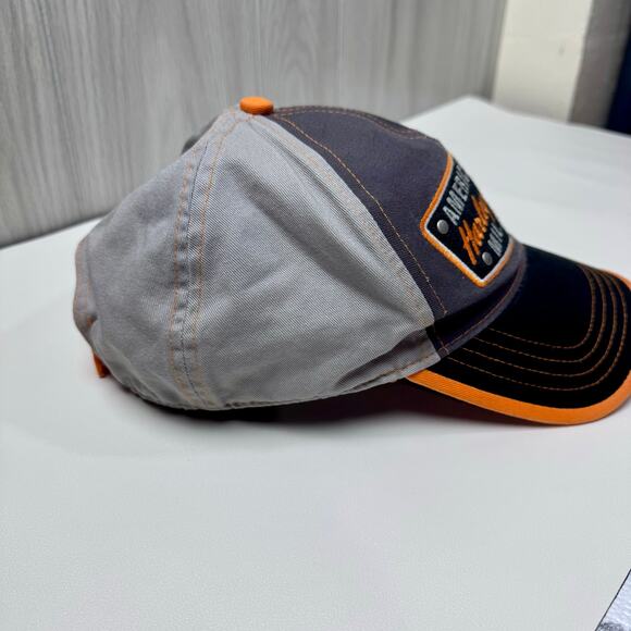 Harley Davidson Namesake Baseball Cap American Legend Mil. USA One Size Gray - Picture 6 of 9